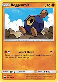 Roggenrola 69/149 · Reverse Holo