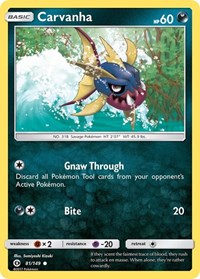 Carvanha 81/149 · Reverse Holo