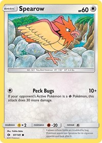 Spearow 97/149 · Reverse Holo