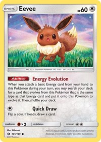 Eevee 101/149 · Reverse Holo