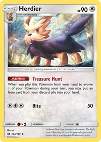 Herdier 104/149 · Reverse Holo