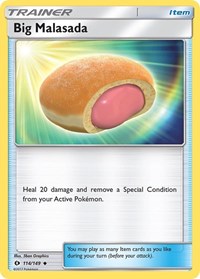 Big Malasada 114/149 SM Base Set Reverse Holo Pokémon card