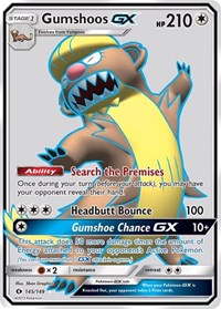 Gumshoos GX Full Art 145/149