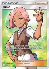 Ilima Full Art 146/149 SM Base Set Pokémon card