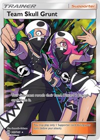 Team Skull Grunt Full Art 149/149 SM Base Set Pokémon card