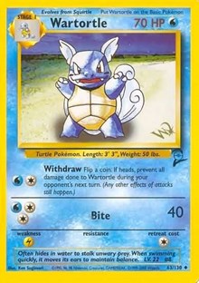 Wartortle [W Stamped] 063/130