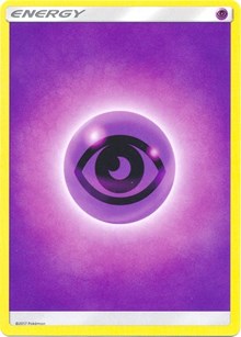 Psychic Energy (2017 Unnumbered) SM Base Set Reverse Holo Pokémon card