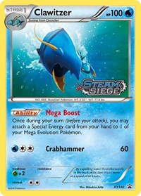 Clawitzer (XY Steam Siege Prerelease) XY146