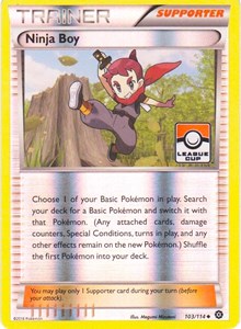 Ninja Boy (League Cup) 103/114 League & Championship Cards Reverse Holo Pokémon card
