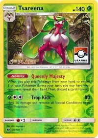 Tsareena (League Challenge) [4th Place] 020/149 · Reverse Holo
