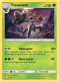 Trevenant 7/145 · Reverse Holo