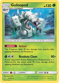 Golisopod 9/145 · Reverse Holo