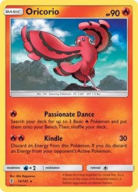 Oricorio 14/145 · Reverse Holo