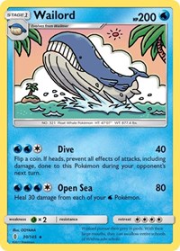 Wailord 30/145 · Reverse Holo