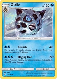 Glalie 32/145 · Reverse Holo