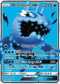 Wishiwashi GX Full Art 133/145