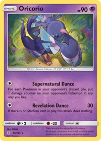 Oricorio 56/145 · Reverse Holo