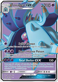 Toxapex GX Full Art 136/145