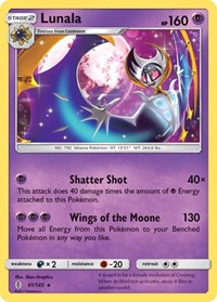 Lunala 61/145 · Reverse Holo