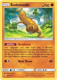 Sudowoodo 66/145 · Reverse Holo