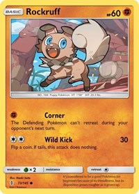 Rockruff 73/145 · Reverse Holo