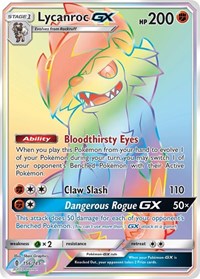 Lycanroc GX Secret 156/145