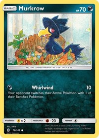 Murkrow 78/145 · Reverse Holo