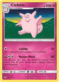 Clefable 89/145 · Reverse Holo