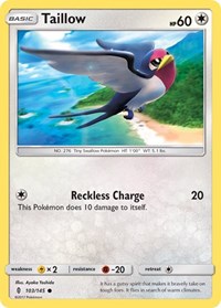 Taillow 103/145 · Reverse Holo