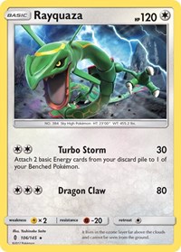 Rayquaza 106/145 · Reverse Holo