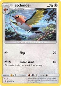 Fletchinder 110/145 · Reverse Holo