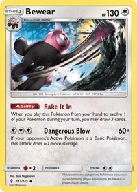 Bewear 113/145 · Reverse Holo