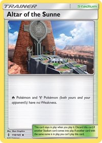 Altar of the Sunne 118/145 Guardians Rising Reverse Holo Pokémon card