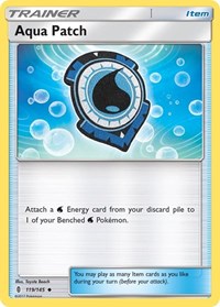 Aqua Patch 119/145 Guardians Rising Reverse Holo Pokémon card