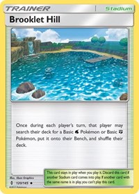 Brooklet Hill 120/145 Guardians Rising Reverse Holo Pokémon card