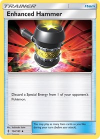 Enhanced Hammer 124/145 Guardians Rising Reverse Holo Pokémon card