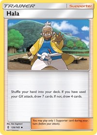 Hala 126/145 Guardians Rising Reverse Holo Pokémon card