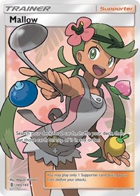 Mallow Full Art 145/145 Guardians Rising Pokémon card