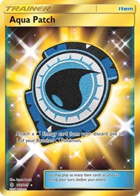 Aqua Patch Secret 161/145 Guardians Rising Pokémon card
