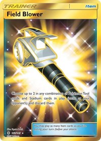 Field Blower Secret 163/145 Guardians Rising Pokémon card