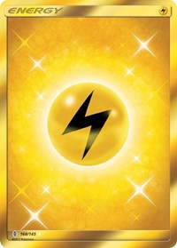 Lightning Energy Secret 168/145 Guardians Rising Pokémon card