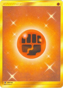 Fighting Energy Secret 169/145 Guardians Rising Pokémon card