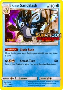 Alolan Sandslash (Prerelease) [Staff] SM18