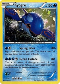 Kyogre (Cracked Ice Holo) 053/160