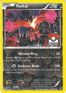 Yveltal (Pokemon League) 065/114 · Reverse Holo