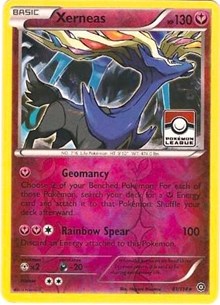 Xerneas (Pokemon League) 081/114 · Reverse Holo