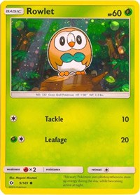 Rowlet (Cosmos Holo) 009/149