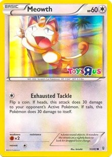 Meowth (Toys R Us Promo) 053/083