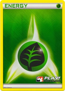 Grass Energy (2011 Play! Pokemon) League & Championship Cards Pokémon card