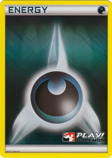 Darkness Energy (2011 Play! Pokemon) League & Championship Cards Pokémon card